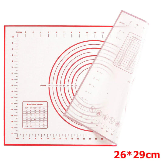 Easy Bake Non-Stick Silicone Mat with Measurement Guide - Fesara