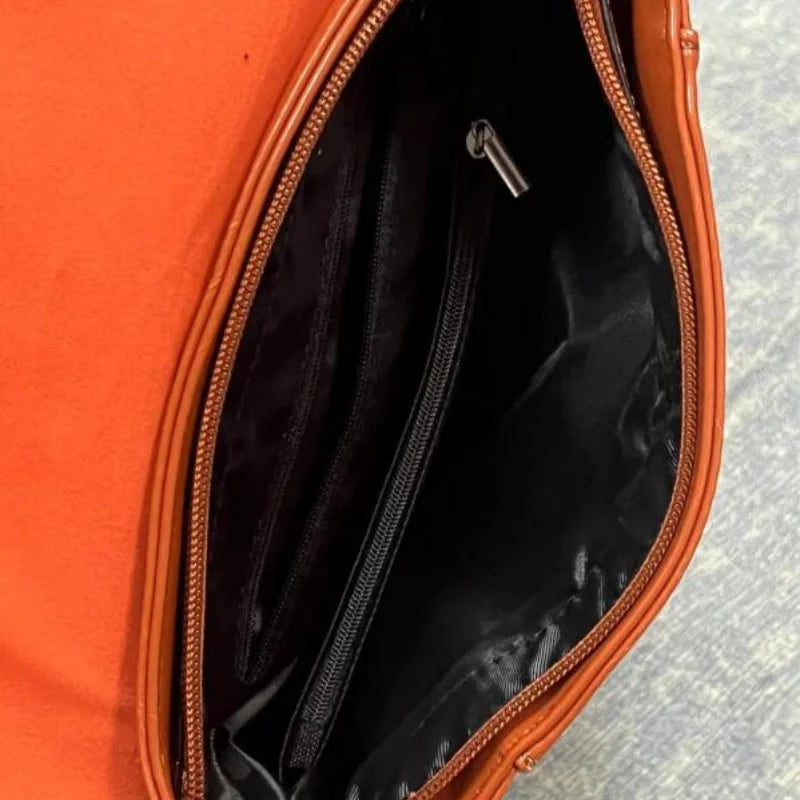 Stylish PU Leather Laptop Backpack - Comfortable & Durable