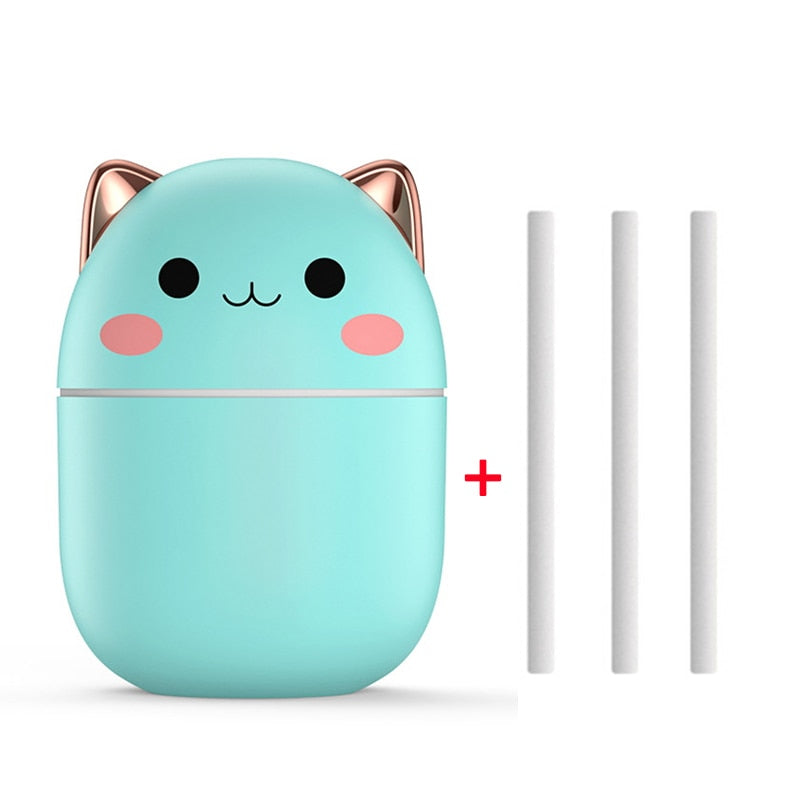 Compact LED Air Purifier Humidifier for Home