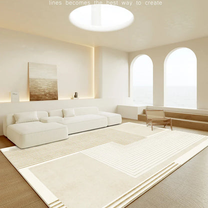 Plush Anti-Slip Shaggy Area Rug for Living Room and Bedroom