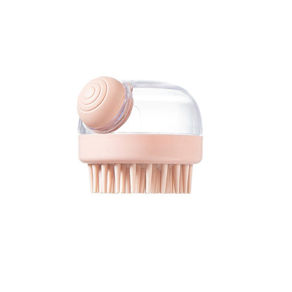 Easy Clean Hair Brush Massager Shampoo Dispenser