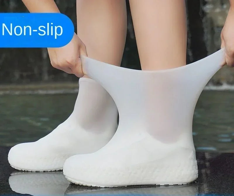 Waterproof Reusable Shoe Covers for Rainy Days