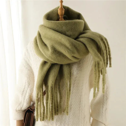 Cozy Solid Color Fesara Throw Blanket