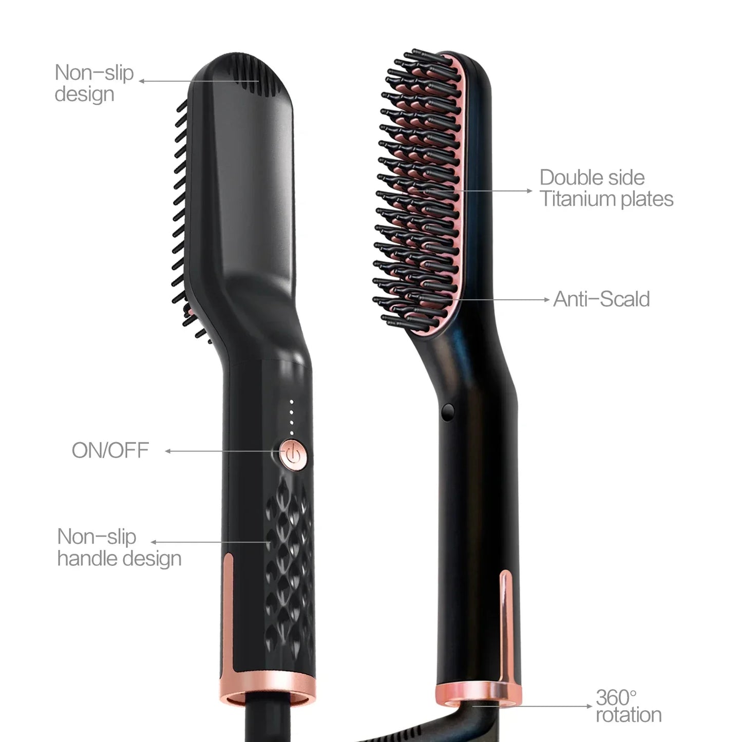 Fast Ceramic Hair Straightener 120-200°C