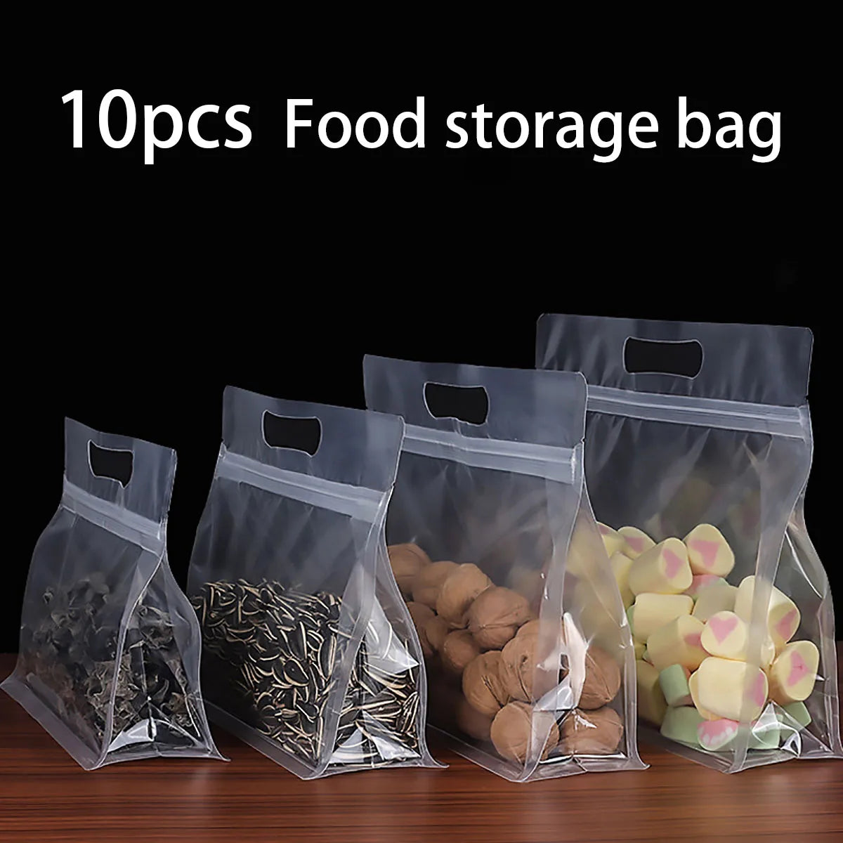 Reusable Food Storage Bags Set of 10 - Fesara