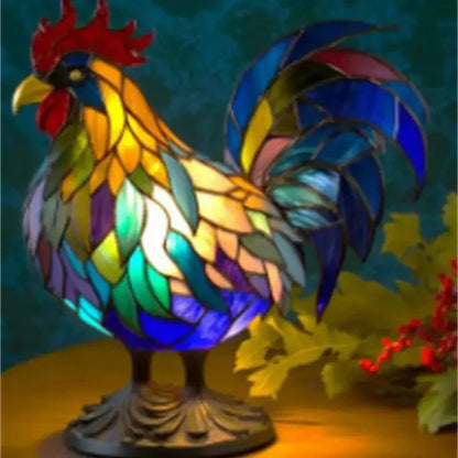 Colorful 3D Animal Table Lamp Retro Style