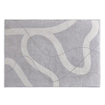 Plush Anti-Slip Shaggy Area Rug for Living Room and Bedroom
