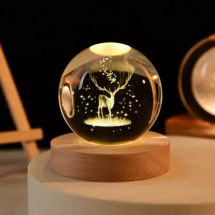 Beautiful Crystal Night Lamp Gift