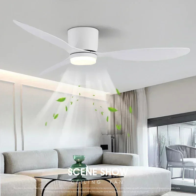 Modern Ceiling Fan Light Fixtures Nordic Style - Fesara