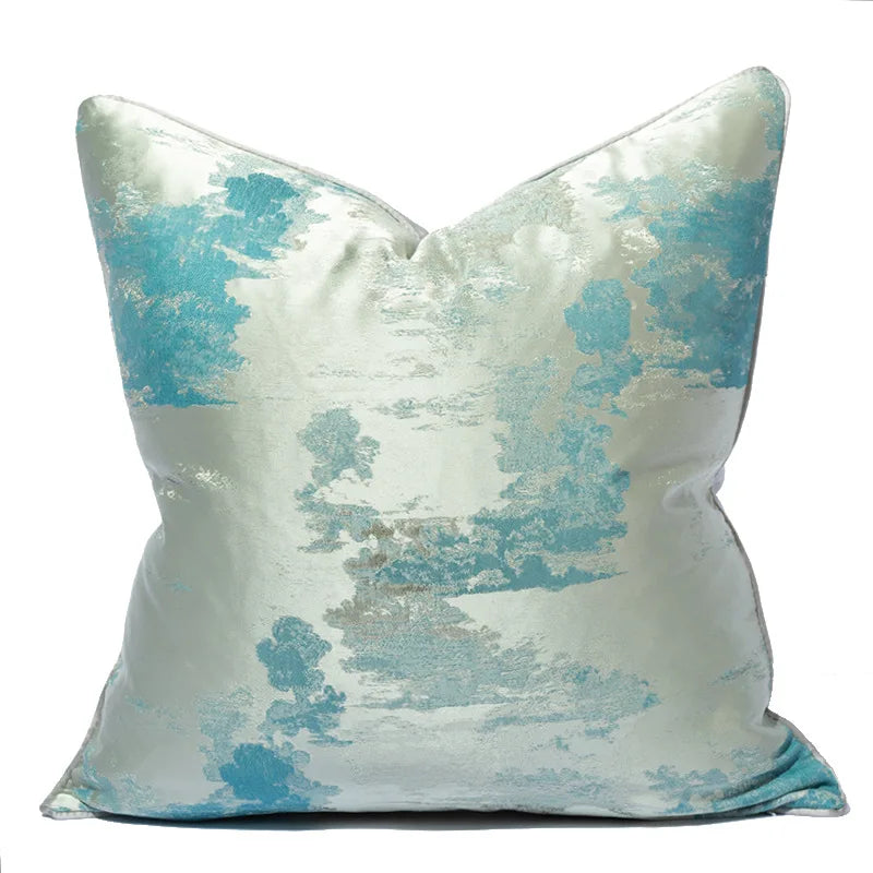 Soft Decorative Pillowcase with Geometric Pattern