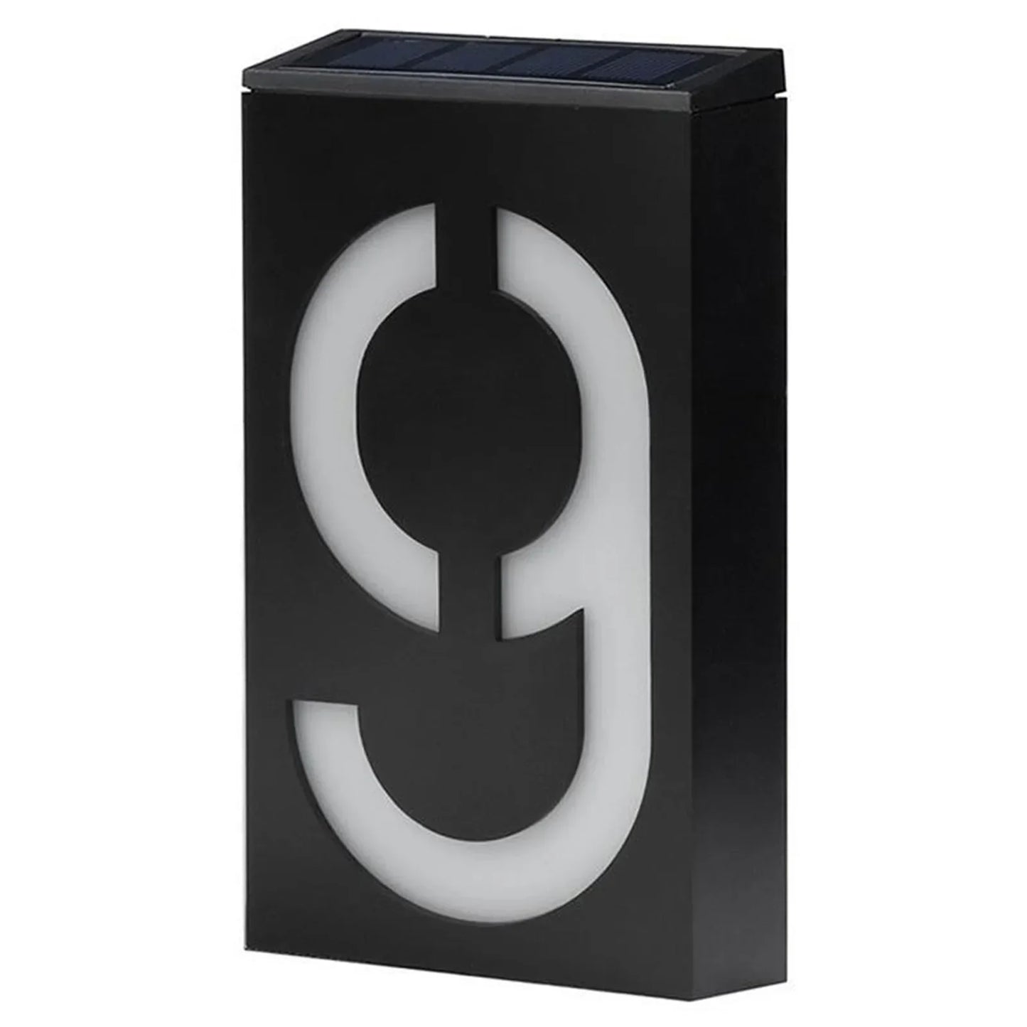 Bright Solar Powered House Number Lamp - Fesara