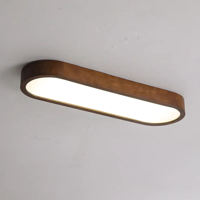 Eco-Friendly Wood LED Ceiling Light - Fesara
