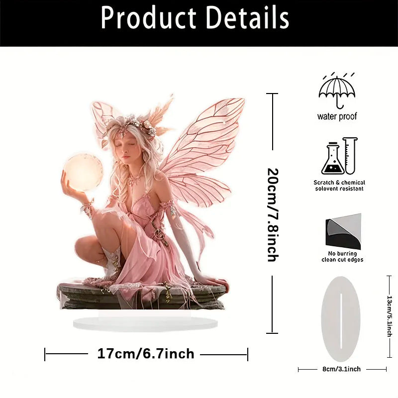 Beautiful Angel Figurine Decorative Table Top Ornament