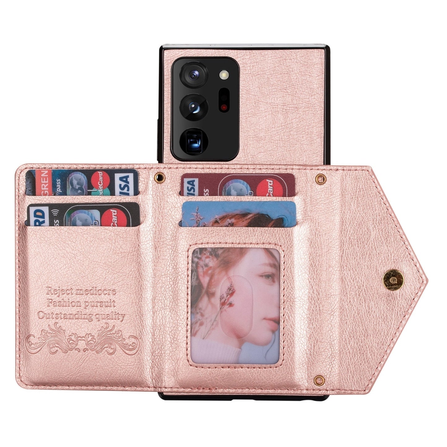 Soft Protective Sleep Wallet Phone Cover