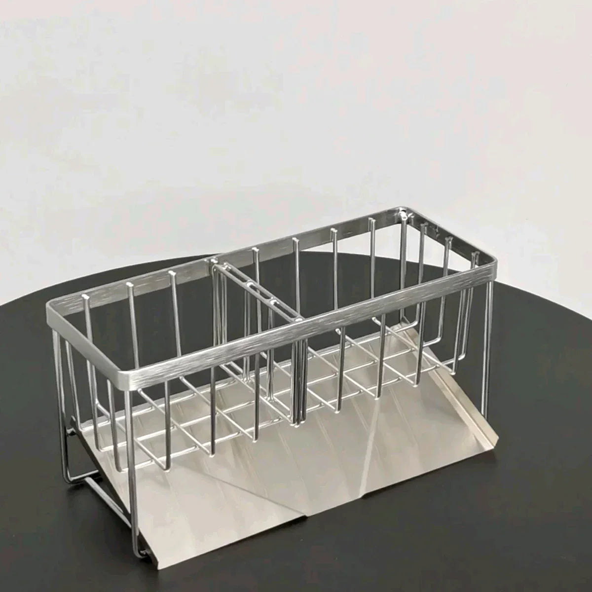 Stainless Steel Sink Caddy with Tray