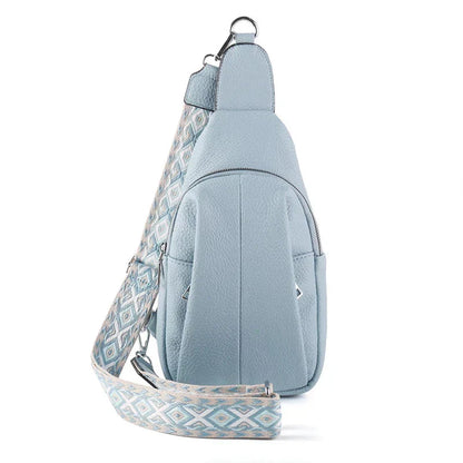 Chic Mini Leather Crossbody Purse for Women - Fesara