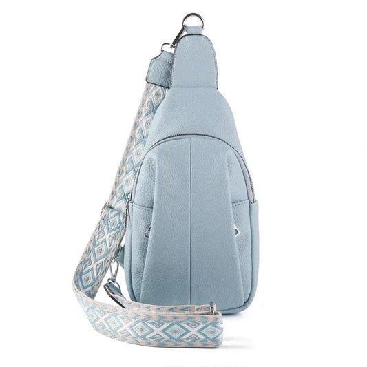 Chic Mini Leather Crossbody Purse for Women - Fesara
