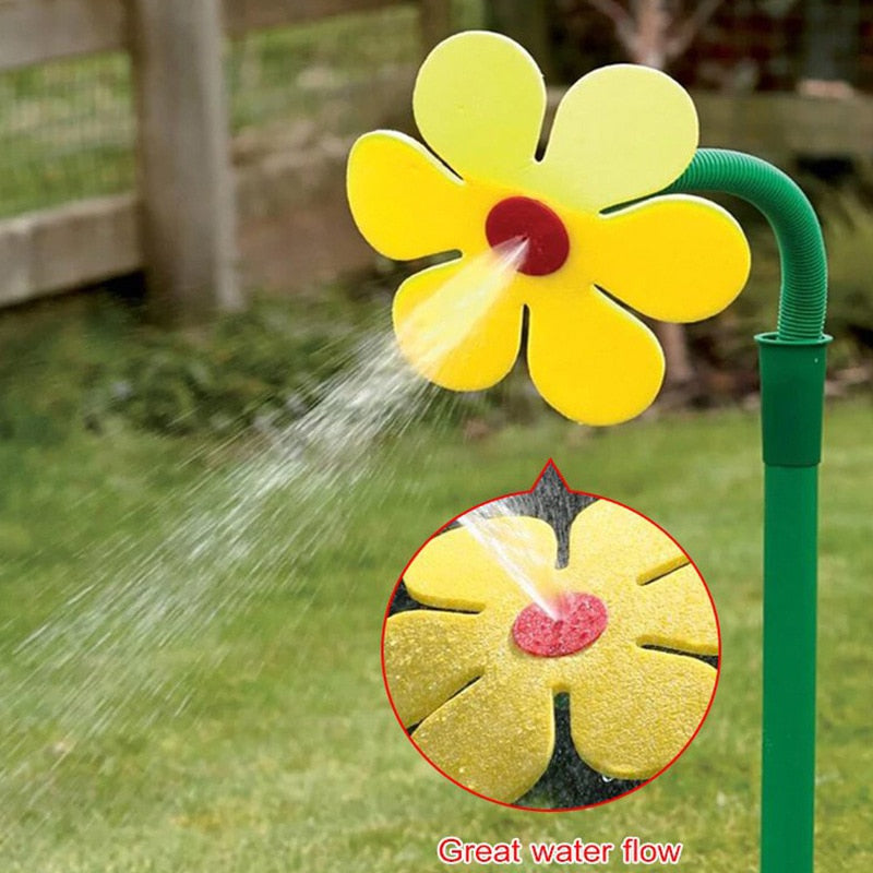 Colorful Solar Powered Lawn Sprinkler
