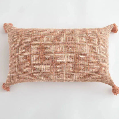 Stylish Home Decor Cushion Cover with Chic Tassels