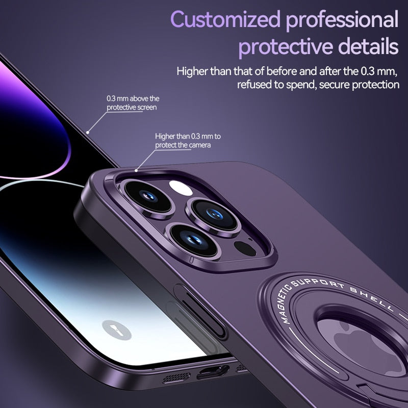 Strong Magnetic Phone Case With Stand