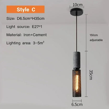 Vintage Rural Pendant Light