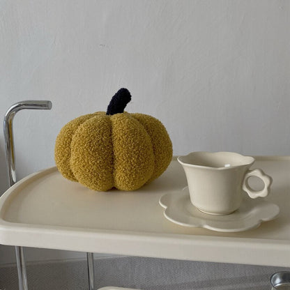 Cozy Orange Autumn Decorative Throw Pillows