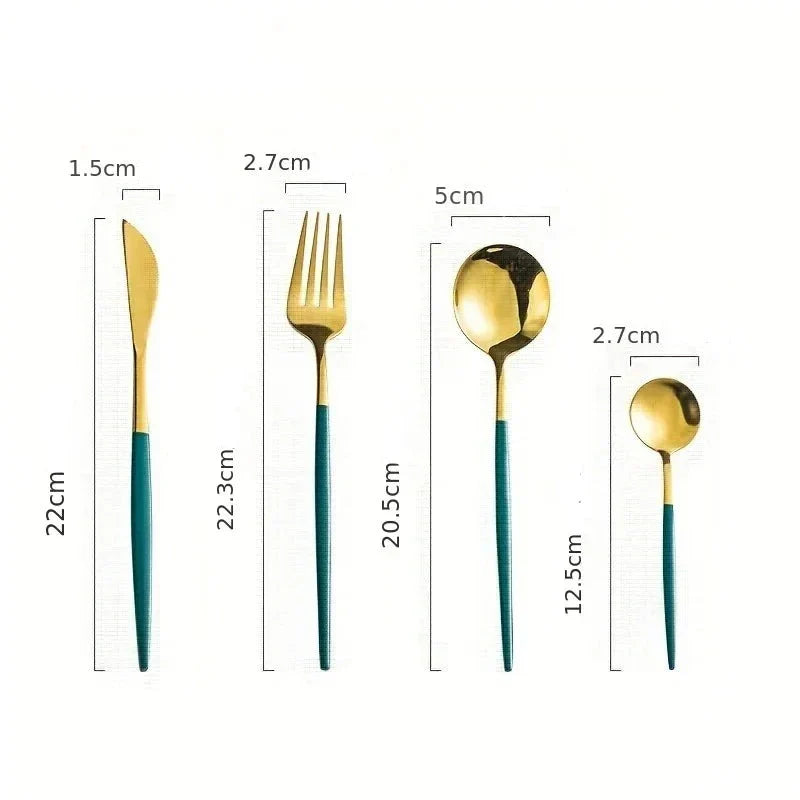 Premium Silverware Set 24-Piece For Elegant Dining