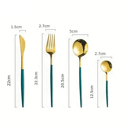 Premium Silverware Set 24-Piece For Elegant Dining