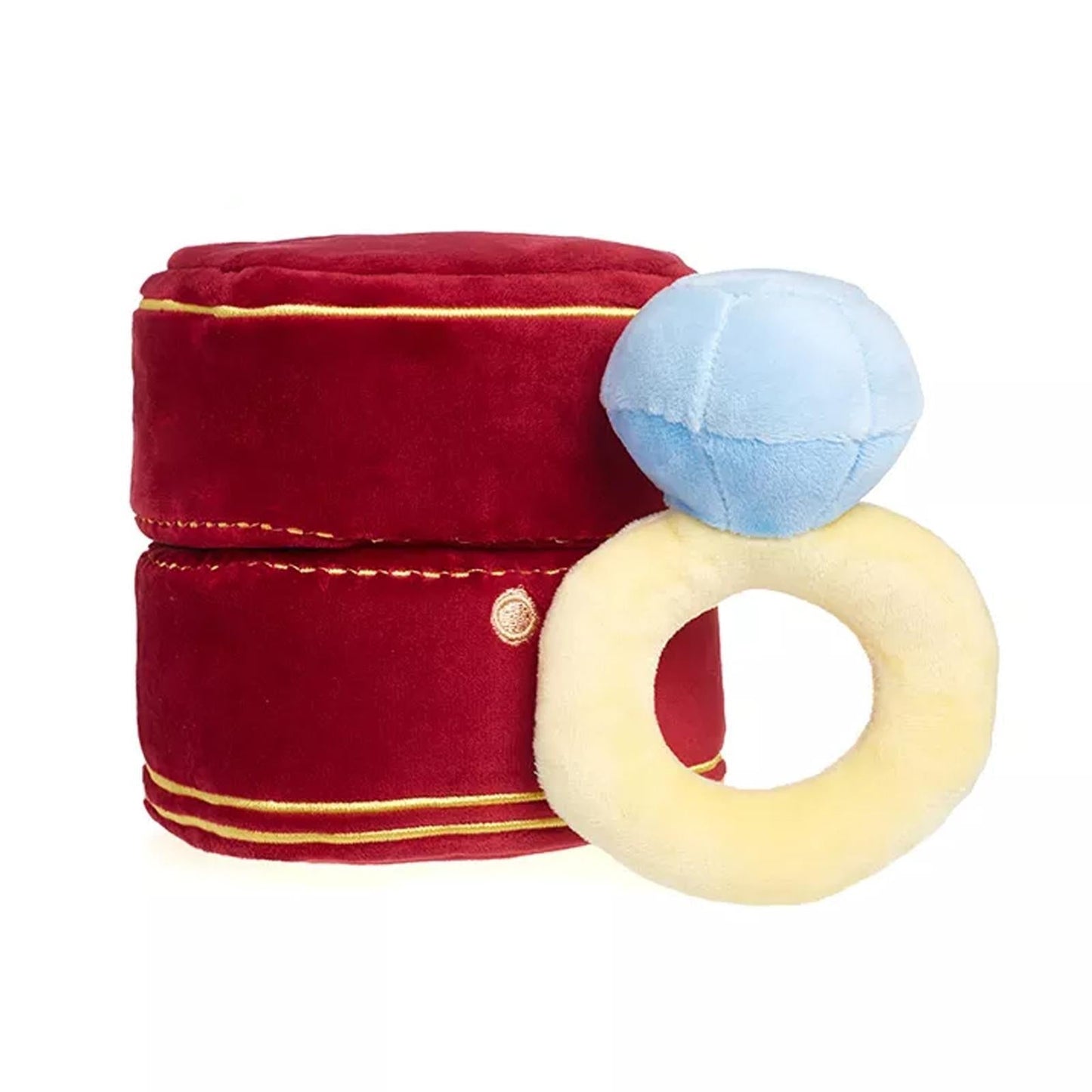 Sweetheart Jewel Velvet Plush Ring Box