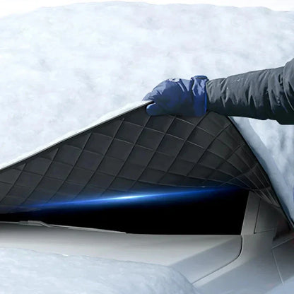 Premium Car Windshield Snow Cover & Sun Shade Protector