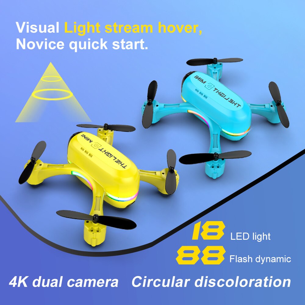 Compact 2 Camera Portable Mini Drone