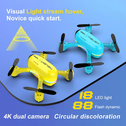 Compact 2 Camera Portable Mini Drone