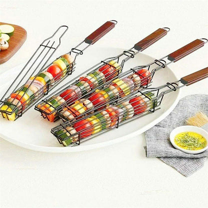 Quick Kebab Stainless Steel BBQ Skewer Maker