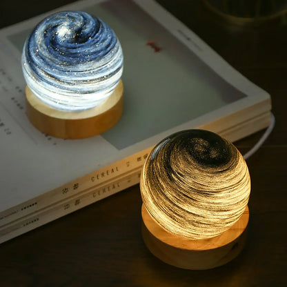 Colorful Solar LED Mini Night Lights Galaxy Decor