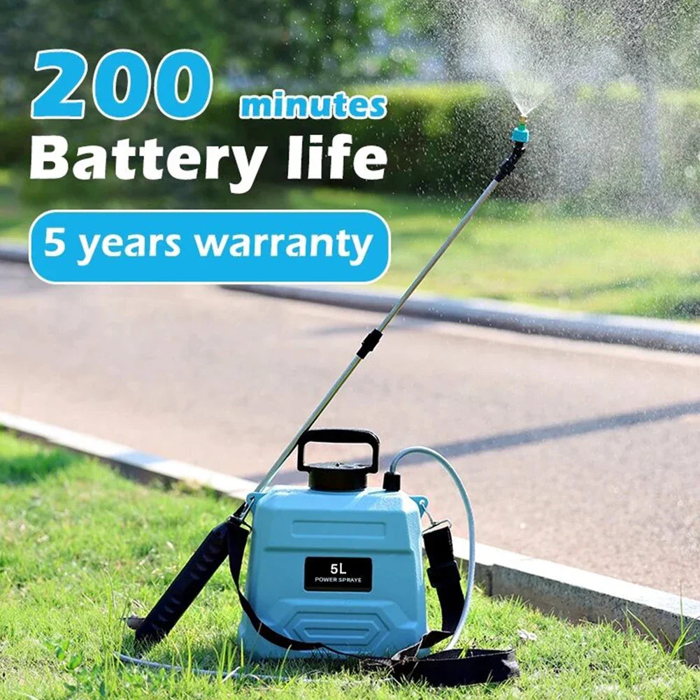 Portable 5L Garden Sprayer with Adjustable Nozzle