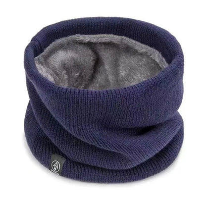 Warm Fleece Lined Winter Scarf for Men and Women