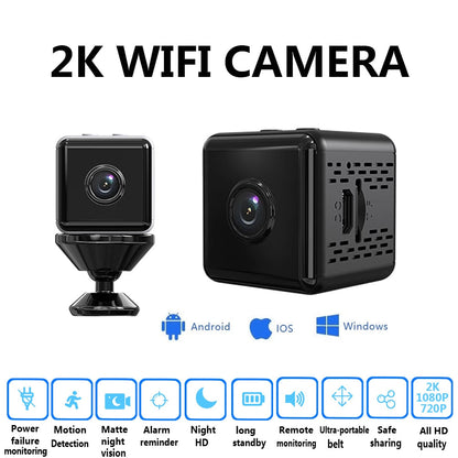 Compact Wireless Motion Sensor Security Camera