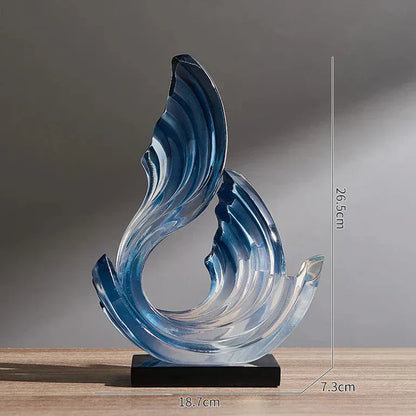 Beautiful Clear Glass Decorative Ornament