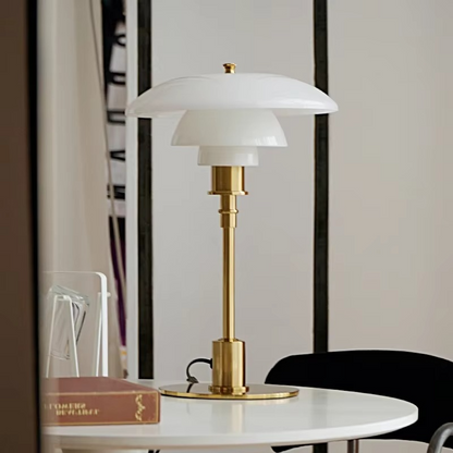 Sleek Adjustable Desk Lamp – Contemporary Metal Glass Light