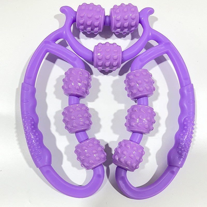 Heated Multi-Roller Leg Massager Clamp