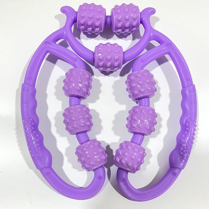 Heated Multi-Roller Leg Massager Clamp