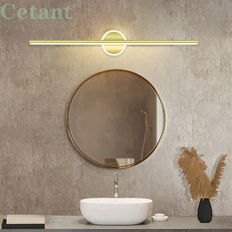 Luxury LED Wall Lamp Black Gold 3 Color