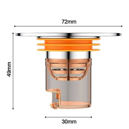 Easy Clean Magnetic Drain Strainer Cover