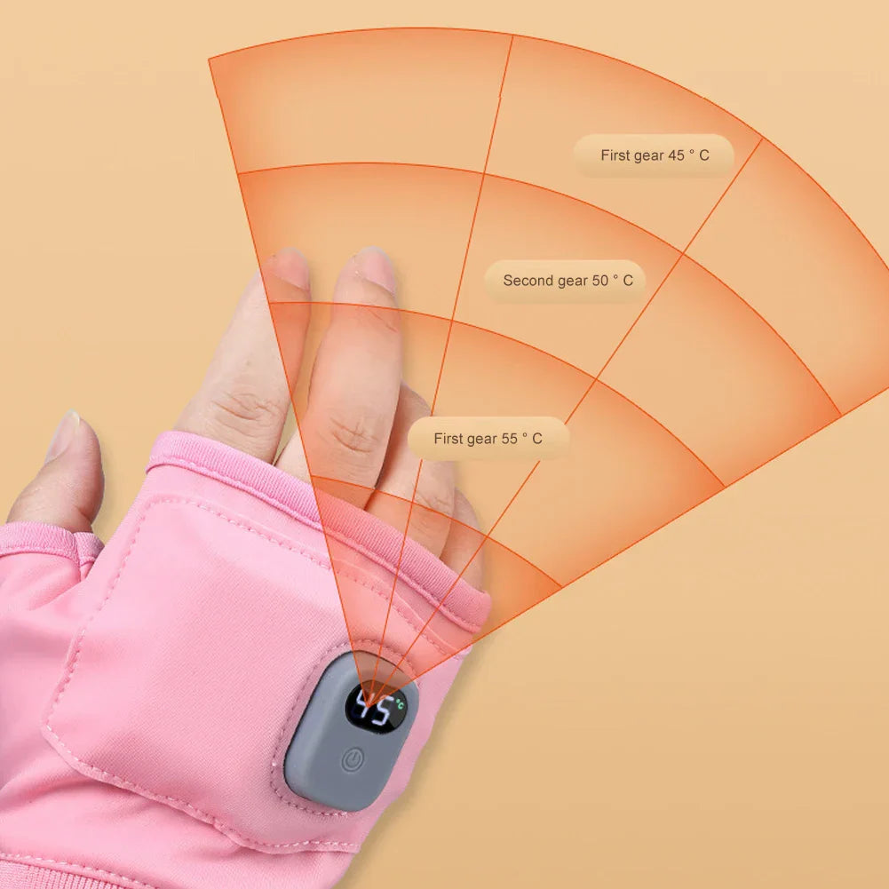Warm Rechargeable Heated Gloves with Touchscreen