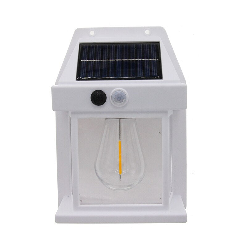 Eco Friendly Solar Powered Outdoor Wall Lamp