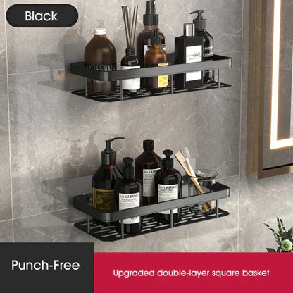 Easy Install Shower Caddy - Compact Bathroom Shelf