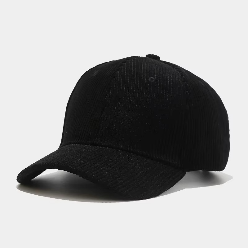 Classic Corduroy Baseball Cap Adjustable Fit
