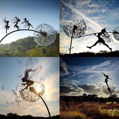 Whimsical Fairy Garden Statue Decorations