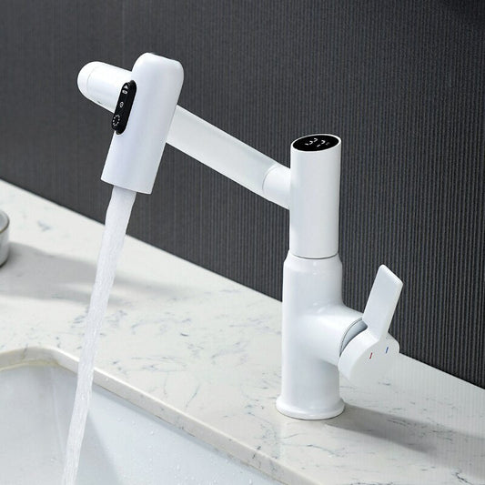 Modern 360 Spin Digital Basin Faucet - Fesara