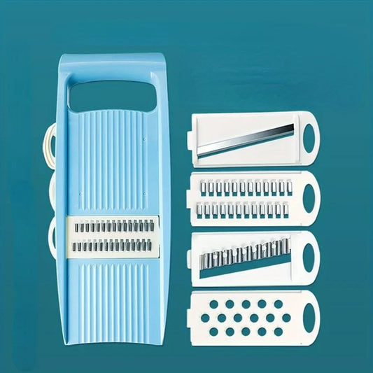 Easy 5-in-1 Manual Vegetable Chopper and Slicer - Fesara